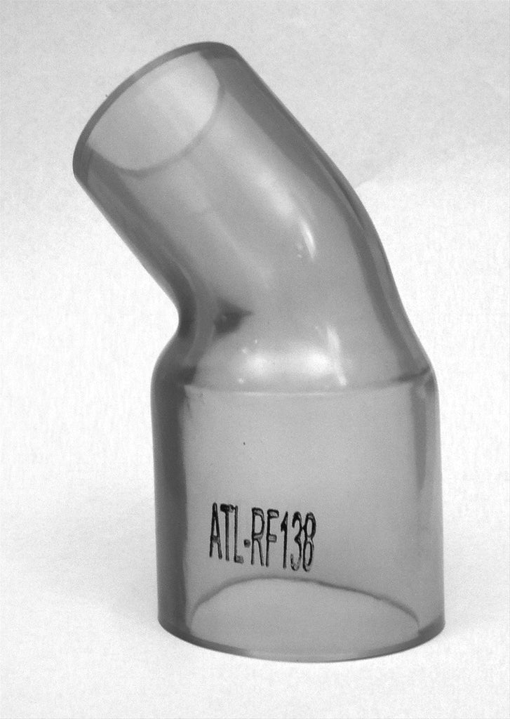 ATL FLEX ELBOW 2.25″ -1.5″ REDUCER, CLEAR ATL.RF138
