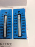 C TEMPERATURE MEASURING INDICATORS TEMP STRIPS TMG.08.C
