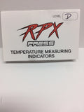 D TEMPERATURE MEASURING INDICATORS TEMP STRIPS TMG.08.D