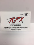 E TEMPERATURE MEASURING INDICATORS TEMP STRIPS TMG.08.E