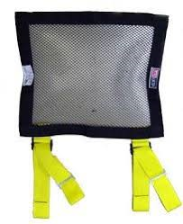 RACEQUIP MESH WINDOW NET, ADJUSTABLE SFI 18X18 SAF.SC.SQM