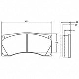 Performance Friction 7700.01.25.34