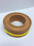 COIL OVER SPRING RUBBER 20LBS INCREASE,YELLOW 1.250" TALL X 2.500" ID HYP.42020
