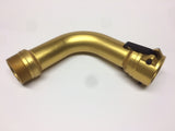 FUEL TANK ELBOW ALUMINUM GOLD ANODIZED BSR.FR.1981