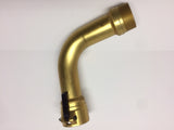 FUEL TANK ELBOW ALUMINUM GOLD ANODIZED BSR.FR.1981